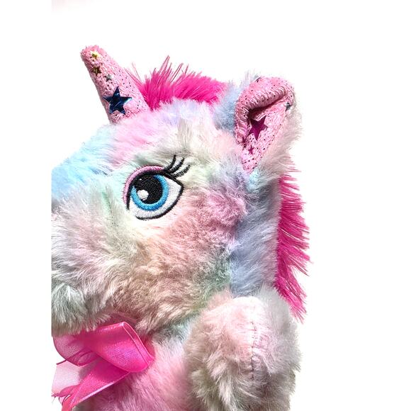Small unicorn rainbow plush Midwood brands - Picture 2 of 5